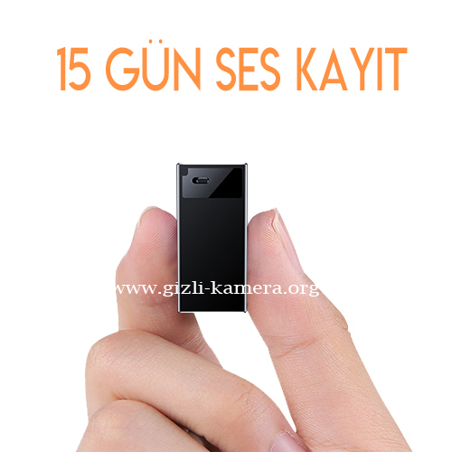 15 Gün Ses Kayıt Cihazı